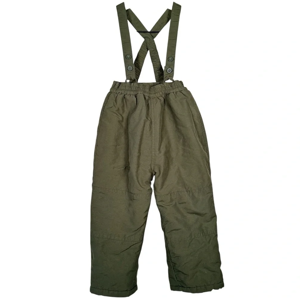 THE CHILDREN’S PLACE Fleece Lined Nylon Snow Pant Overalls